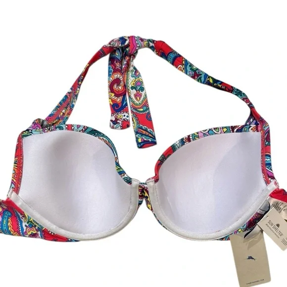 Tommy Bahama Paisley Keys UW Molded Cup Bra, 34B - Picture 11 of 12